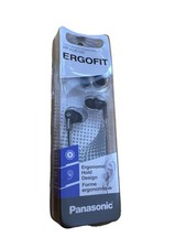 Panasonic RP-HJE120 ErgoFit in-ear headphones.