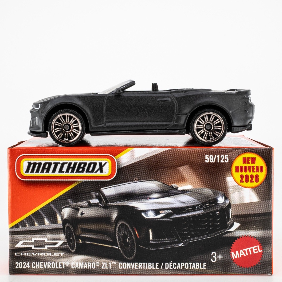 2026 Matchbox Power Grabs #59 2024 Chevy® Camaro® ZL1™ PANTHER