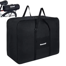26" Bike Transport Bag Large Folding Bicycle Storage Carry Case Travel Luggage