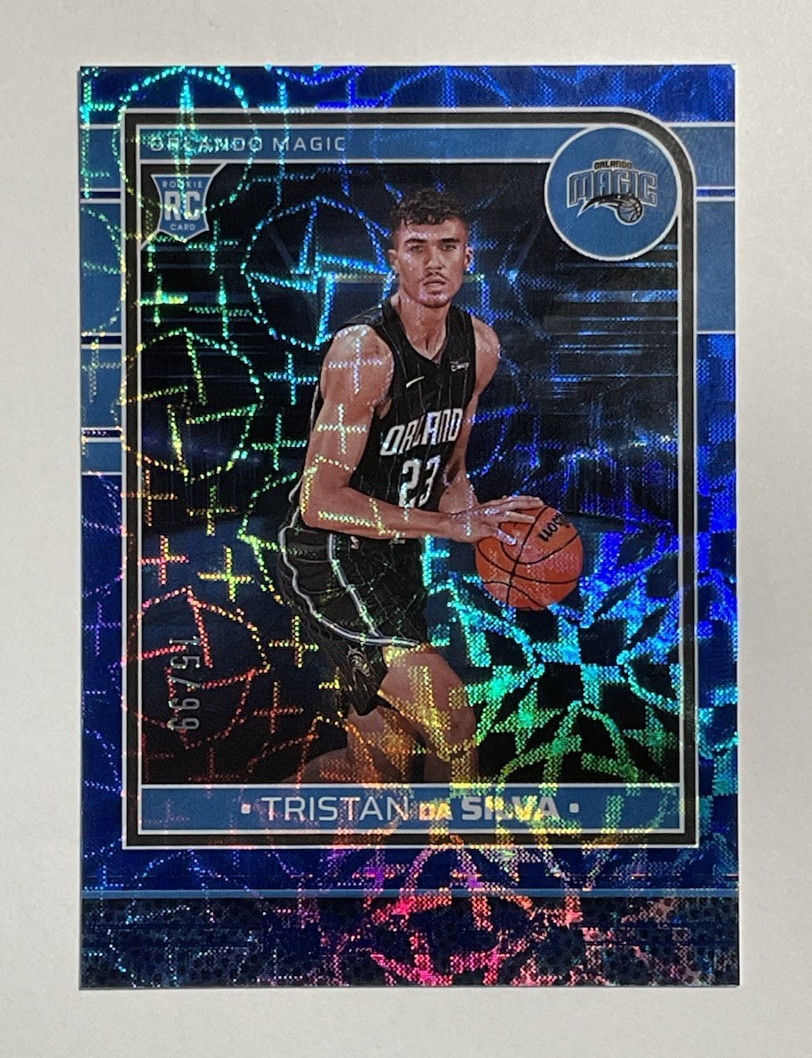 2024-25 Panini Nba Hoops - Rookies Tristan da Silva #248 Blue Scope /99