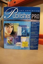 Publisher Pro Art Explosion 2004 Nova INCOMPLETE 3/8 Discs