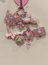 Kawaii Sanrio USAHANA Inspired Keychain Charm