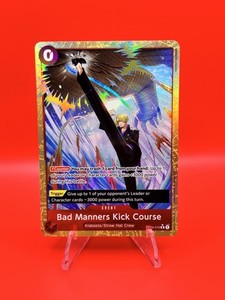 Bad Manners Kick Course (Alt Art) [PRB-02] One Piece TCG