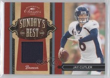 2009 Donruss Classics Sunday's Best Jerseys Prime 19/50 Jay Cutler #21 0a1