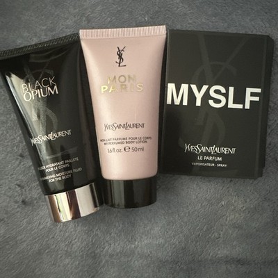 Ysl Mon Paris Lotion Piece Set YSL Body Lotion Mon Paris Black Opium