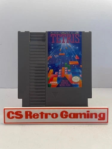 Tetris (Nintendo NES) Authentic Cleaned Tested Working