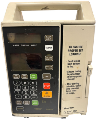 #ad #ad Baxter Flo Gard 6201 Volumetric Infusiion Pump AS IS $99.99