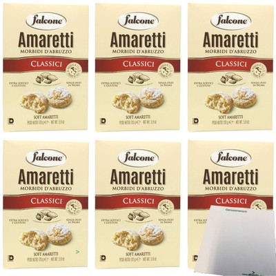 Falcone Amaretti Morbidi d´Abruzzo Weiche Amaretti 6er Pack 6x170g Packung