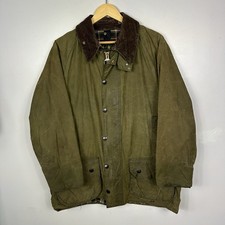 Giacca cerata Barbour Beaufort vintage, A150 C42, verde, utility, uomo grande
