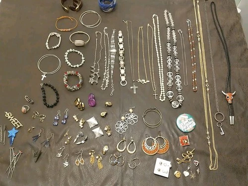 Costume Jewelry Lot of 50+ Vintage Modern Some Signed Most Wearable Read Pp 67