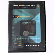 M-Audio Pro Sessions 36 Tension Theory Loops Sound/Sample Library/Sampling CD