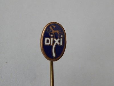 Dixi Anstecknadel blau/weiß emailliert kleinste Variante garantiert alt&original
