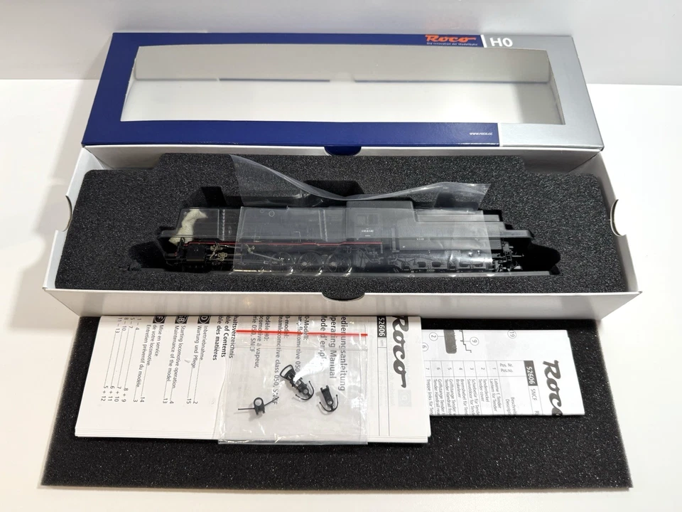 ROCO 52606 DIGITAL - Locomotive à vapeur 050 B 680 ép.III de la SNCF en HO - Photo 2/4