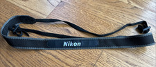 VTG Nikon Camera Strap Neck Shoulder Grey Black Nikon Logo
