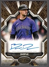 Brenton Doyle - 2025 Topps Tier One Breakout Autographs /299 #BOA-BD (AU)