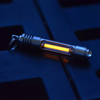1PC Glass Night Luminous Tube 25 Years Lamp Tube w/ Titanium Enclosure 3x22.5mm
