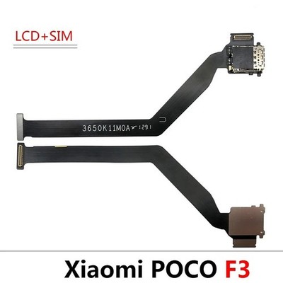 POCO F3 - SIM Card Reader Flex Kabel LCD Karte Board Connector Xiaomi