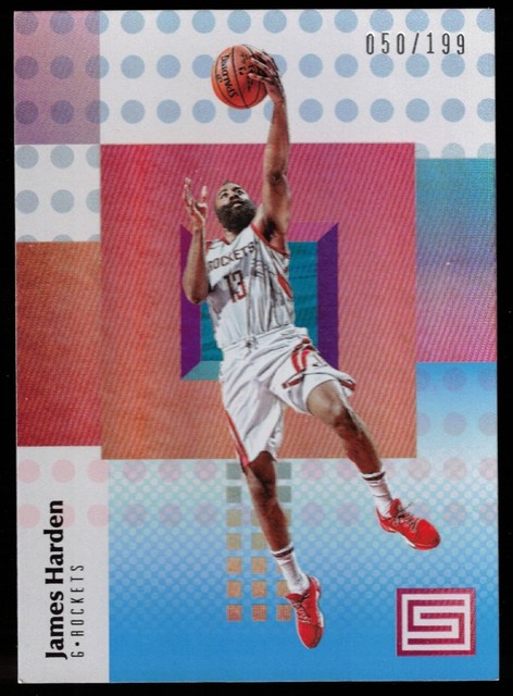 James Harden - 2017-18 Panini Status Blue /199 #80 FREE SHIPPING!