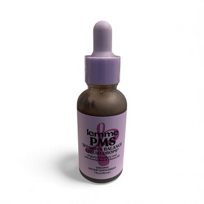 Lemme PMS Women s Balance Organic Liquid Drops 1oz 12/2025 NWOB Sealed