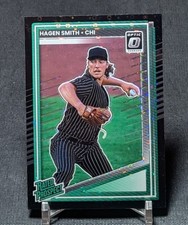 Hagen Smith Black Circles Optic Prizm Rated  Prospect 2025 Donruss 160 White Sox