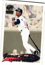 1999 Pacific Paramount #1 Garret Anderson Anaheim Angels Baseball Card