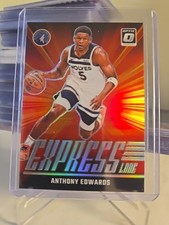 2024-25 Panini Donruss Optic - Express Lane Anthony Edwards #7 Holo Prizm