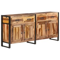 Sideboard 172X35X80 Cm Akazie Massivholz Mit Palisander-Finish