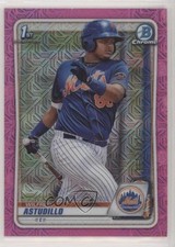 2020 Bowman Chrome Prospects Mega Box Pink Mojo Refractor Wilfred Astudillo b0q