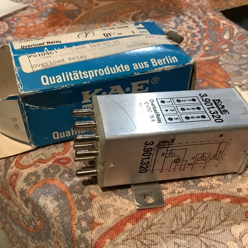0005406745 Mercedes Benz OEM USED OVERLOAD PROTECTION RELAY