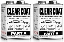 Ultra High Solids Ceramic Automotive Clear Coat 12 Gallon Kit 11 Mix