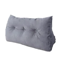 YEERSWAG 39'' Triangular Wedge Pillow Headboard Daybed Cushion Bed Back Pad Soft