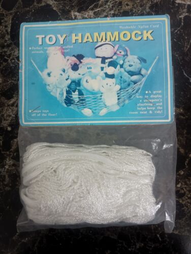 Vintage Hanging Toy Hammock New Old Stock Nylon Cord Made in Taiwan - Picture 1 of 2