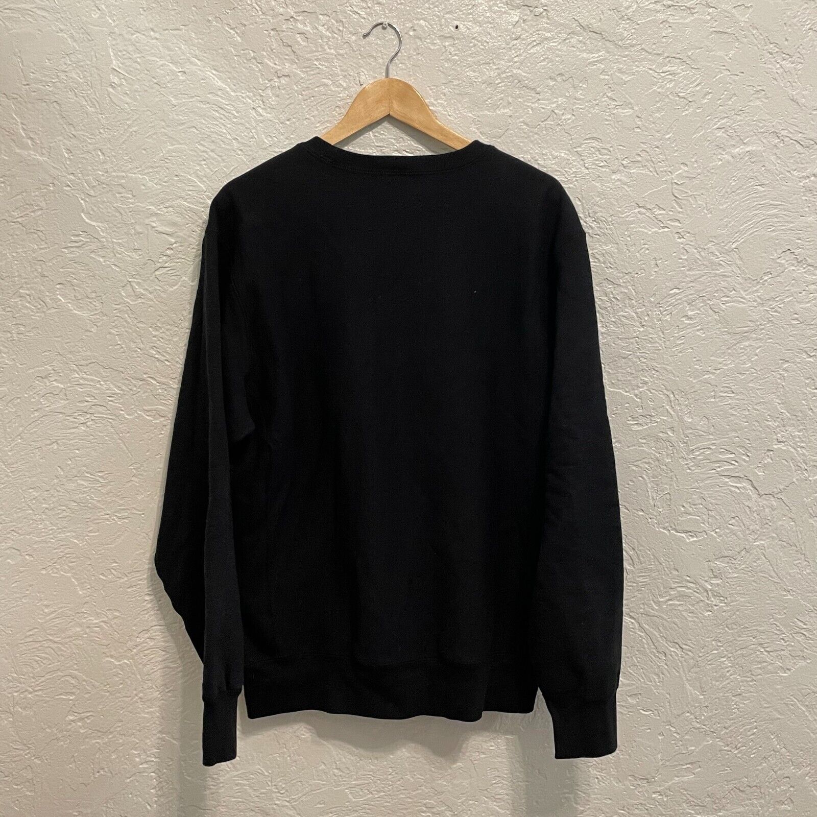 New Rare Supreme Crewneck Sweatshirt Black Medium