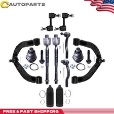 12x For 2004-2015 Nissan TITAN Armada Front Upper Control Arm Tie Rod Suspension