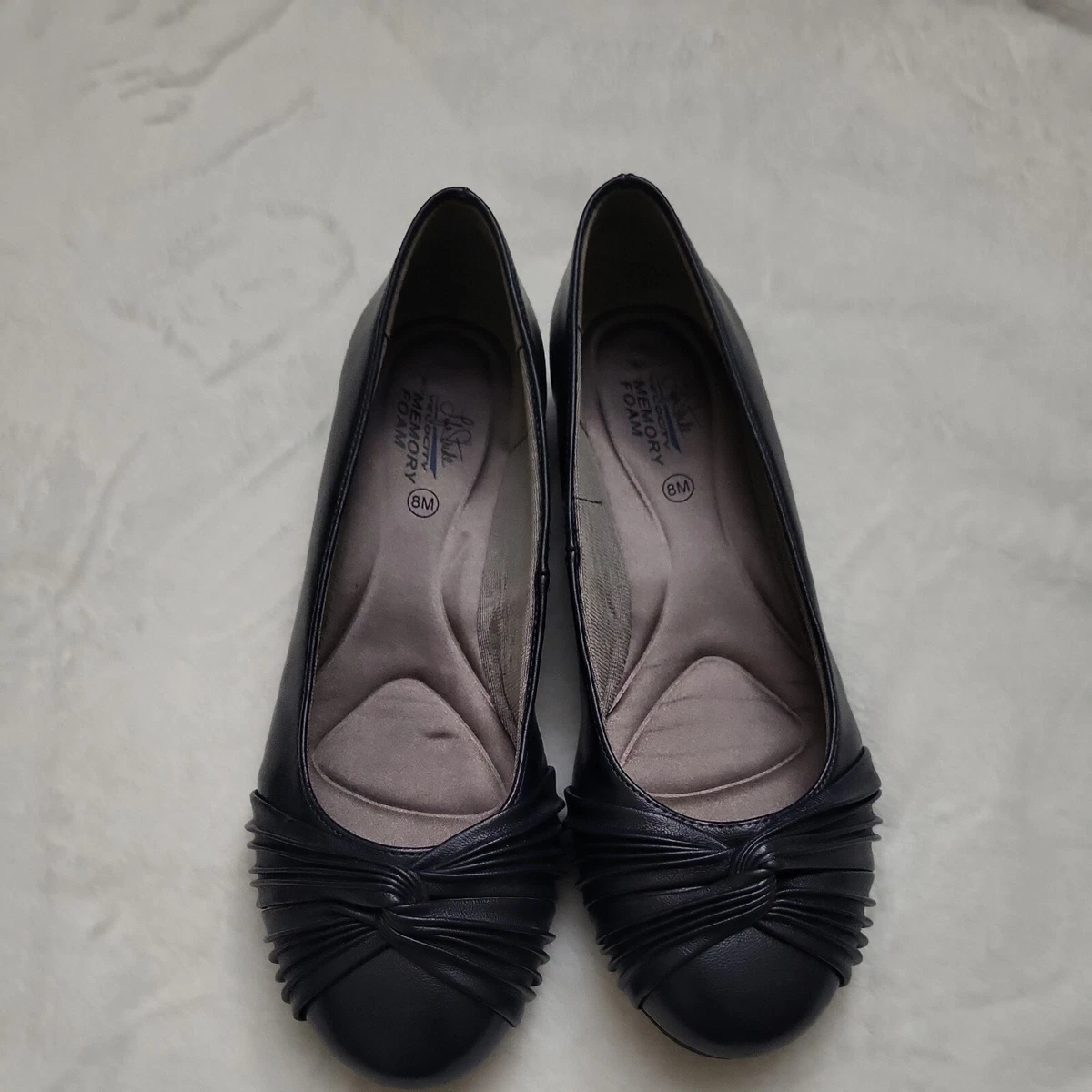 life stride velocity Women s Shoes Memory Foam Navy Blue eBay
