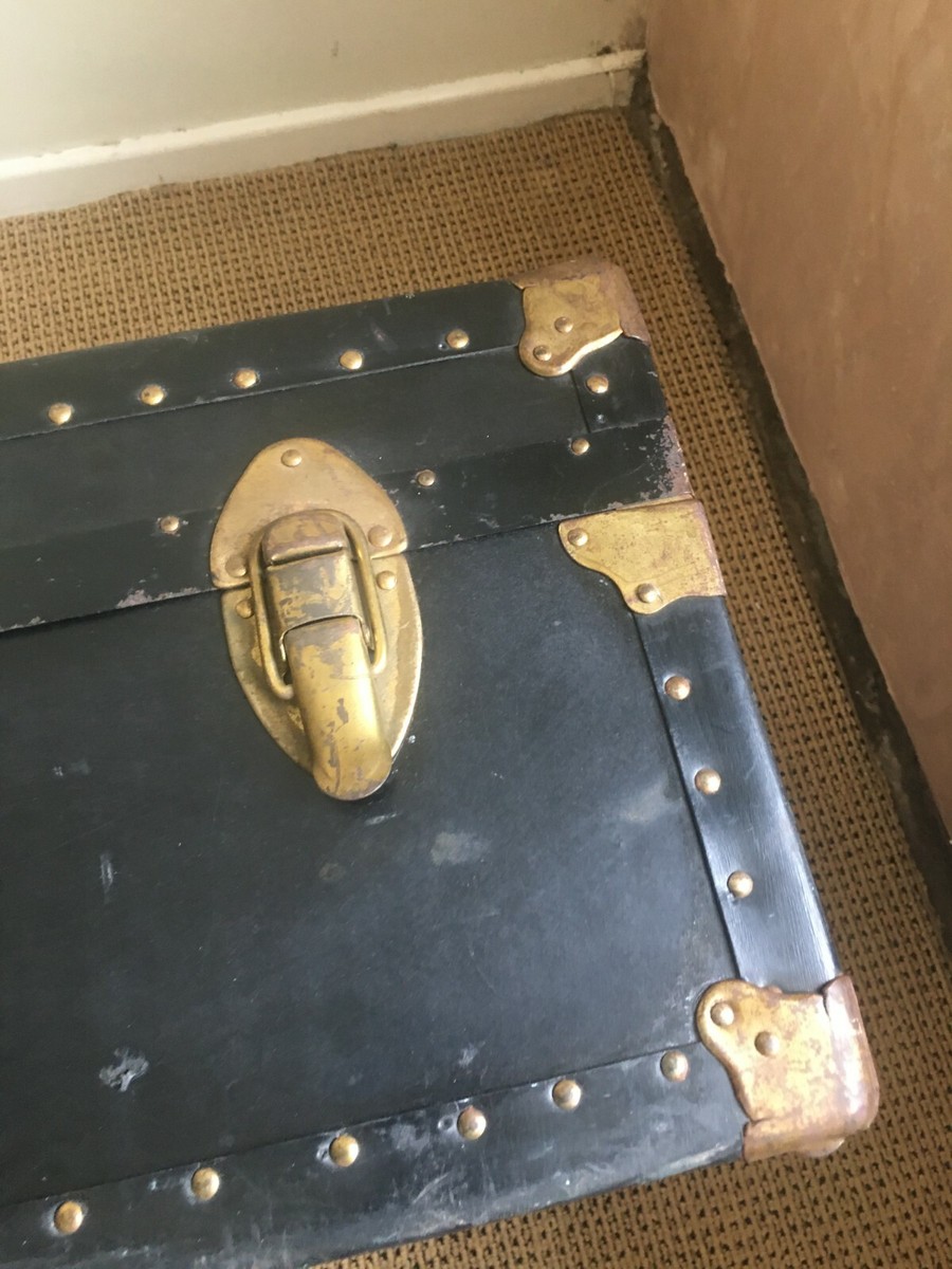 innovator Vintage trunk 約29L VINTAGE non breakable trunk . co New York | eBay