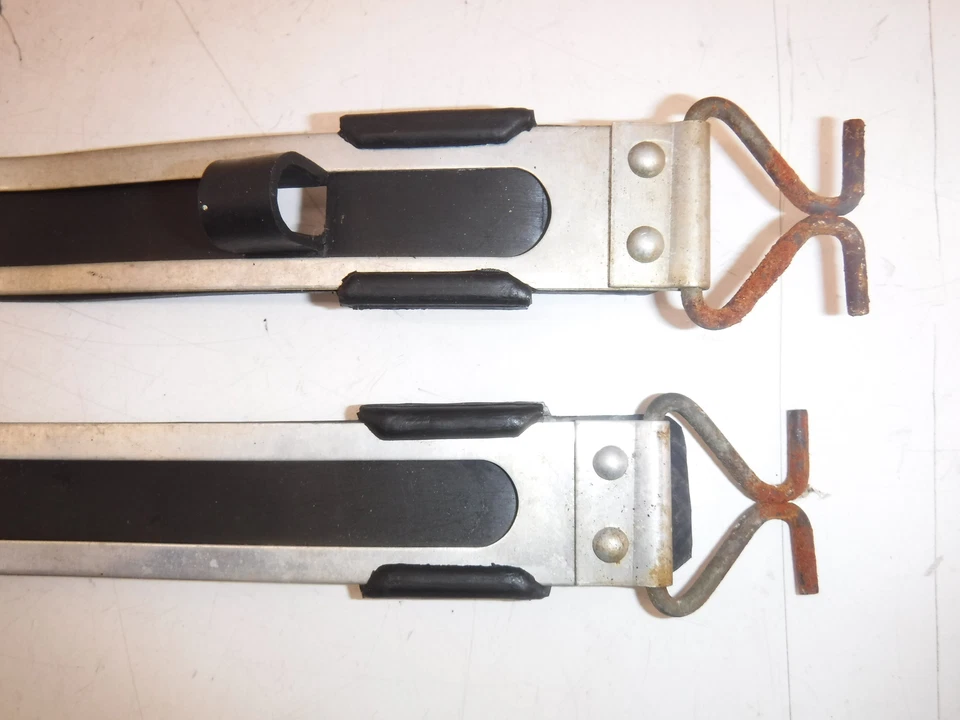 Yamaha SL433 1974 juego de correas para tanque de gasolina Foto 2 de 4