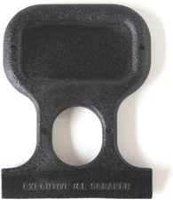 Tactical Ice Scraper Non-Metallic  Polyresin Undetectable by Metal Detectors