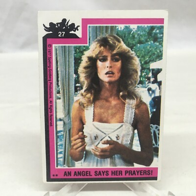 1977 Topps Charlie's Angels Series 1 Card #27 “Says Her