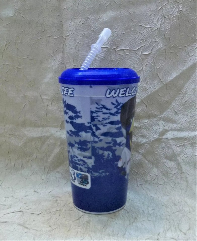 Pensacola Blue Wahoos Plastic 28 fl. oz. Cup To The Wahoos Life