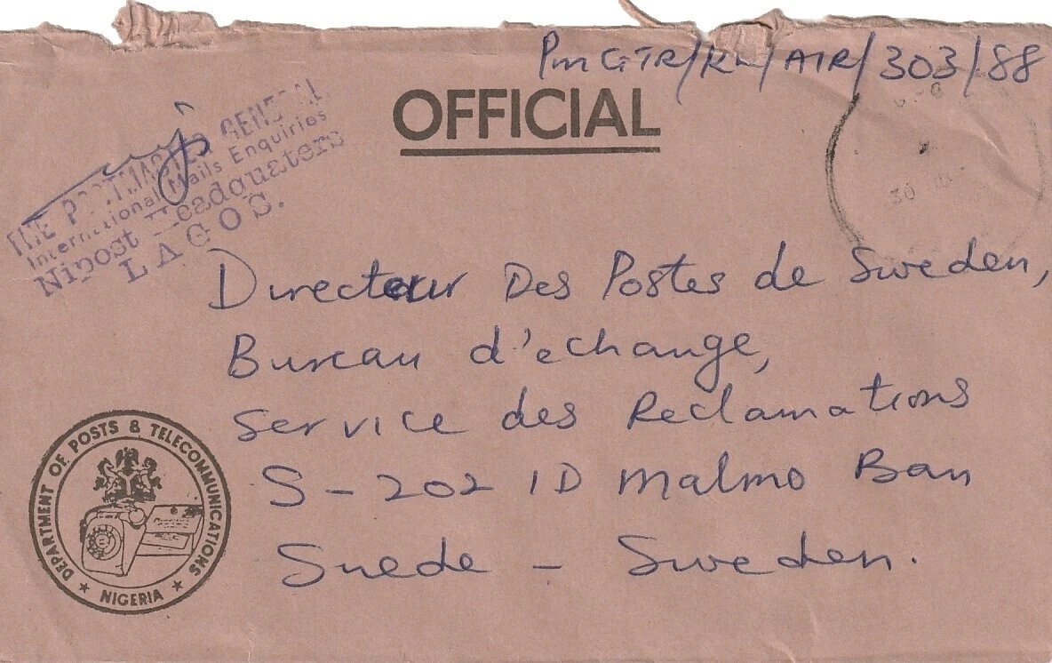 Historia Postal estampillas de Nigeria (1960-presente)