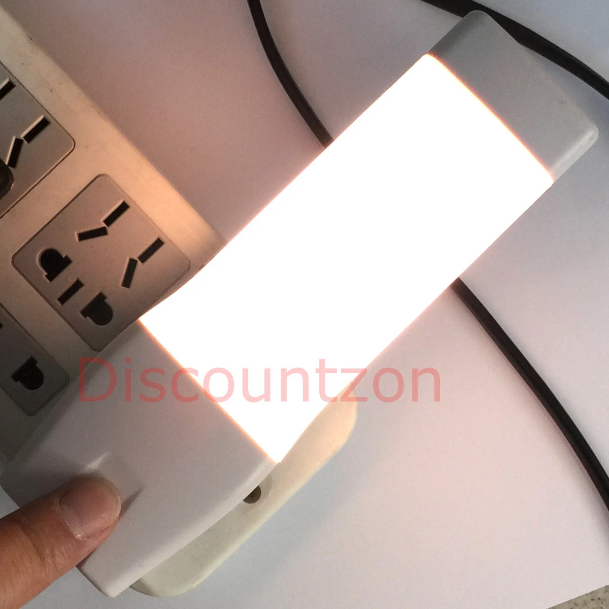 Wall Socket Plug-in LED Night Light USB Ultra-Small LED Lamps With 3000K  Warm Light