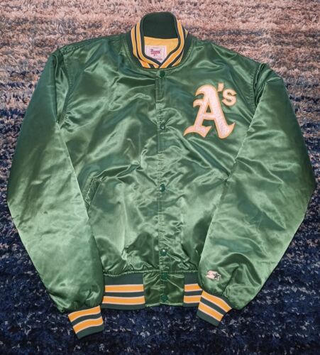 Vintage Oakland A’s MLB Diamond Collection Starter Satin Jacket Men's XL