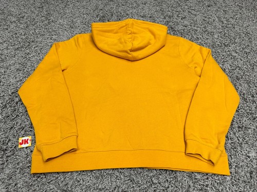 NEW Walt Disney World Hoodie Womens XL Yellow Mickey Mouse Embroidered Parks - Picture 2 of 9