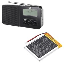 BATTERIE 1350mAh Type 10269 For Dual DAB Pocket Radio 5