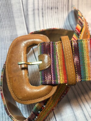 Vintage Ginnie Johansen Beaded Leather Belt Size S Ginnie Johansen Inc. | Accessories | Vintage Ginnie Johansen  main image 2