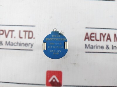Los Von 3X BOURNS 3540S-1-101 Präzisions-Potentiometer