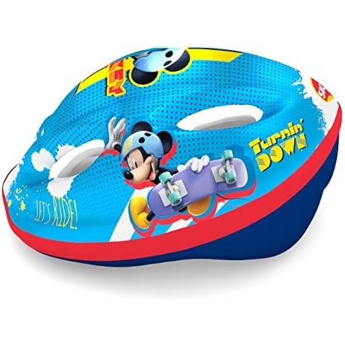 CASCO PROTETTIVO TOPOLINO DISNEY PER BICI REGOLABILE 51-55 CM BAMBINO - Foto 9 di 9