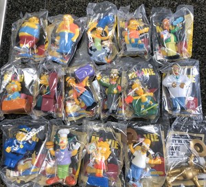 the simpsons movie burger king toys