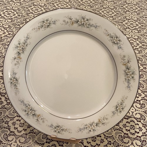 Lot 5 Vintage Noritake Melissa 3080 Fine China Plates, Saucer, Sugar, Creamer - Picture 5 of 11
